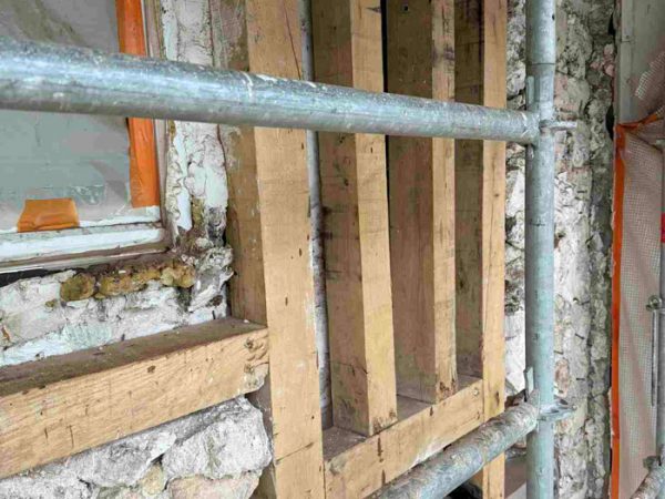 Restauration de pans de bois en façade – colombages – Val de Marne